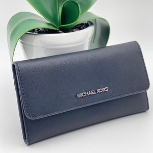 Michael Kors Trifold Wallet Black